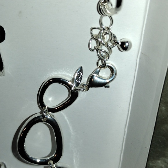 SAQ 3pc Earrings Necklace Bracelet Vintage - Picture 4 of 8